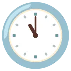 Eleven O’clock emoji on Google