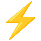 Emoji Alto voltaje en Google