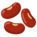 Emoji Alubias en Google