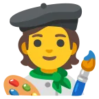 Artist emoji on Google