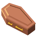 Coffin emoji on Google