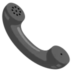 Telephone Receiver emoji on Google