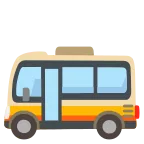 Bus emoji on Google