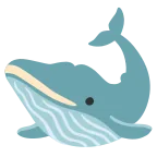 Emoji Ballena en Google
