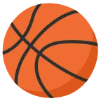 Basketball emoji on Google