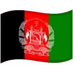 Afghanistan Flag emoji on Google