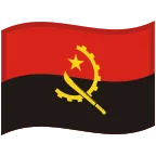 Emoji Bandera de Angola en Google