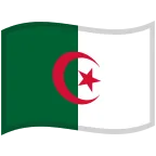 Algeria Flag emoji on Google