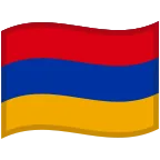 Armenia Flag emoji on Google