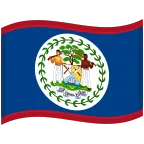 Belize Flag emoji on Google