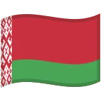 Emoji Bandera de Bielorrusia en Google