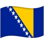 Emoji Bandera de Bosnia y Herzegovina en Google