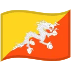 Bhutan Flag emoji on Google