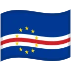 Emoji Bandera de Cabo Verde en Google