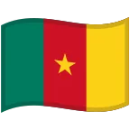 Emoji Bandera de Camerún en Google