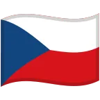 Emoji Bandera de Chequia en Google