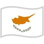 Emoji Bandera de Chipre en Google