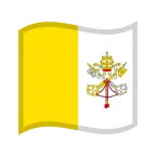 Emoji Bandera de Ciudad del Vaticano en Google