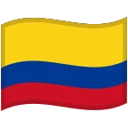 Emoji Bandera de Colombia en Google