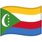 Comoros Flag emoji on Google