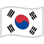 South Korea Flag emoji on Google
