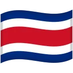 Costa Rica Flag emoji on Google