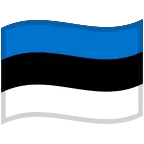 Emoji Bandera de Estonia en Google