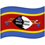 Emoji Bandera de Esuatini en Google