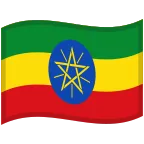 Emoji Bandera de Etiopía en Google