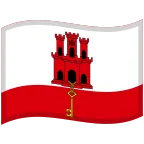 Emoji Bandera de Gibraltar en Google