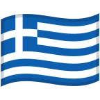 Greece Flag emoji on Google