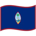 Emoji Bandera de Guam en Google