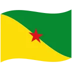 French Guiana Flag emoji on Google