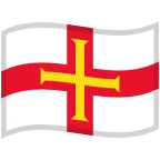 Guernsey Flag emoji on Google