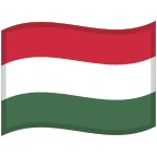 Hungary Flag emoji on Google