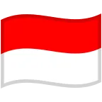 Indonesia Flag emoji on Google