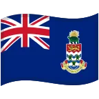 Emoji Bandera de Islas Caimán en Google