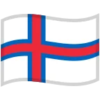 Faroe Islands Flag emoji on Google