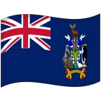 South Georgia & South Sandwich Islands Flag emoji on Google