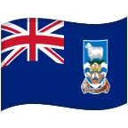 Emoji Bandera de Islas Malvinas en Google