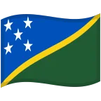 Emoji Bandera de Islas Salomón en Google
