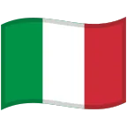 Emoji Bandera de Italia en Google