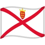 Jersey Flag emoji on Google