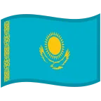 Emoji Bandera de Kazajistán en Google
