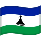 Lesotho Flag emoji on Google