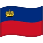 Liechtenstein Flag emoji on Google