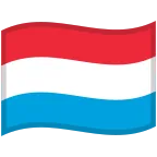 Emoji Bandera de Luxemburgo en Google