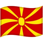 North Macedonia Flag emoji on Google