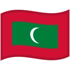 Maldives Flag emoji on Google