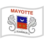 Emoji Bandera de Mayotte en Google